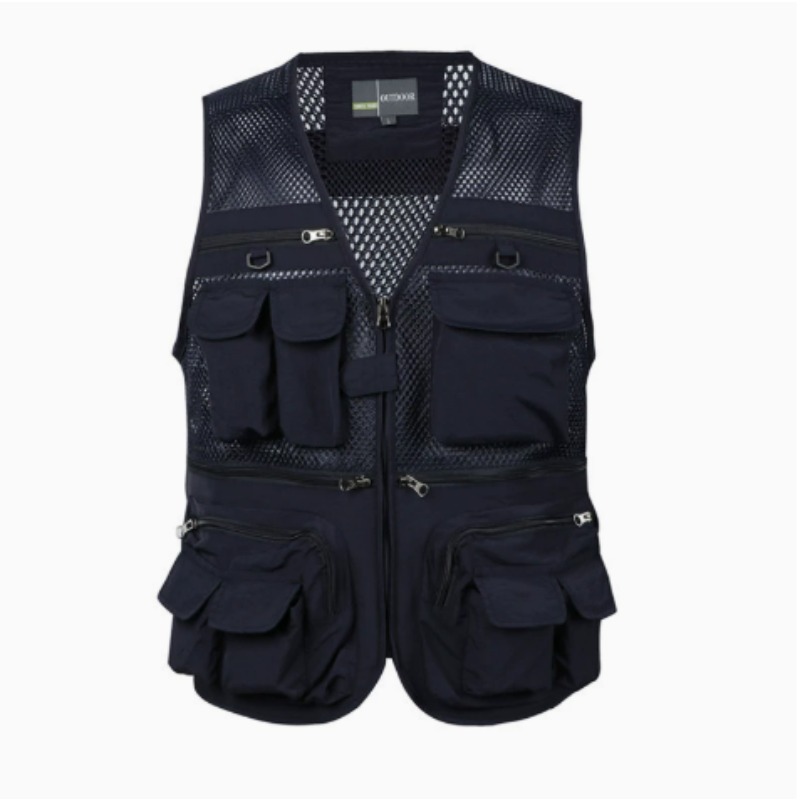 Fishing Vest Jacket - Rompi Memancing Pria untuk Aktivitas Luar