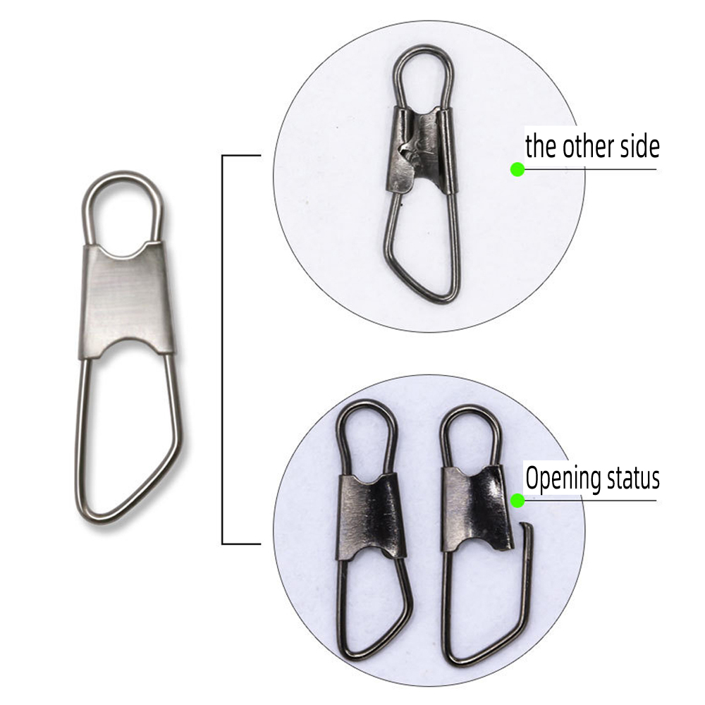 DNDYUJU 100pcs Konektor Umpan  - Fishing Equipment Hook ulasan dan harga