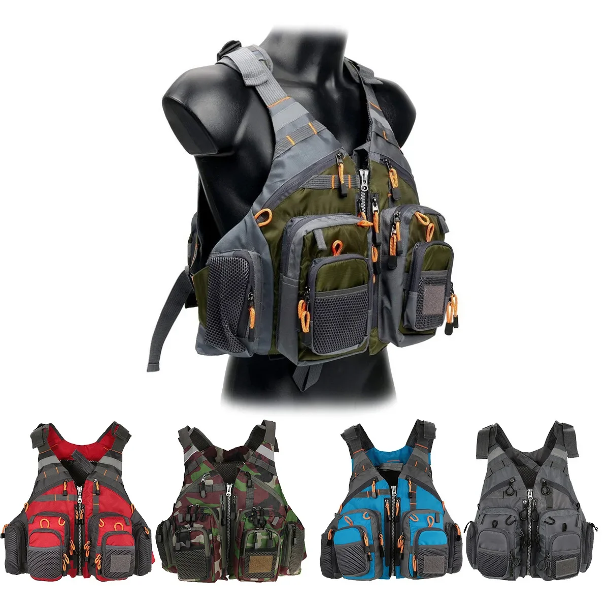 Rompi Pancing Dapat Disesuaika - Fishing Vest Jacket ulasan dan harga