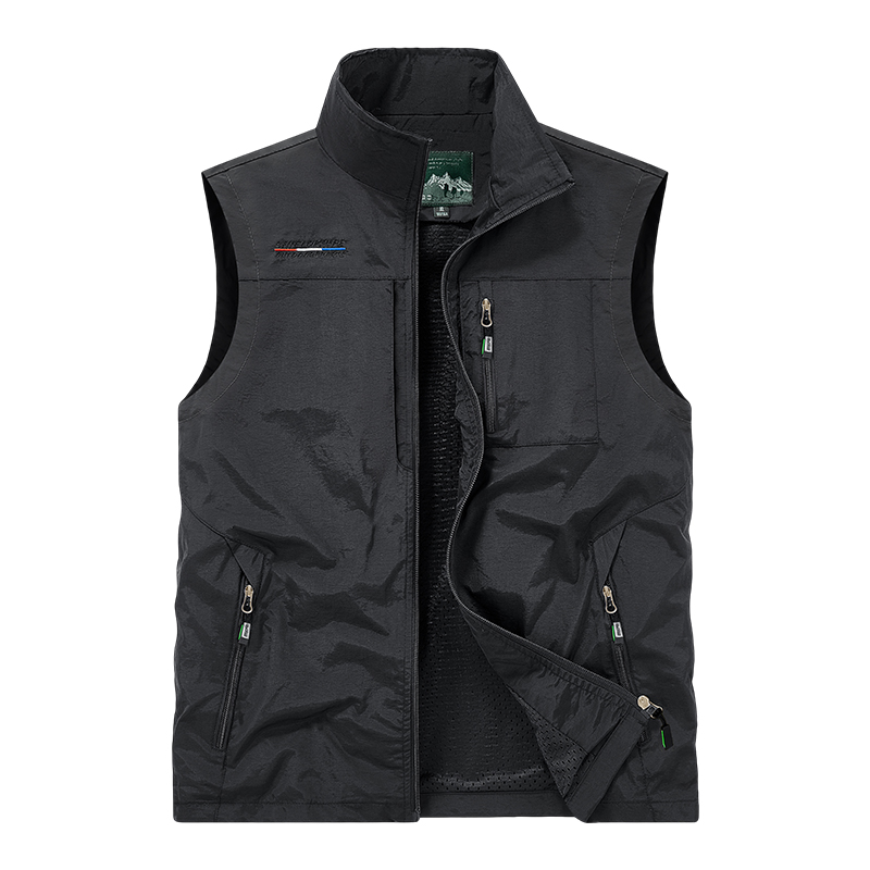 Rompi Pria Kerah Tegak untuk A - Fishing Vest Jacket ulasan dan harga
