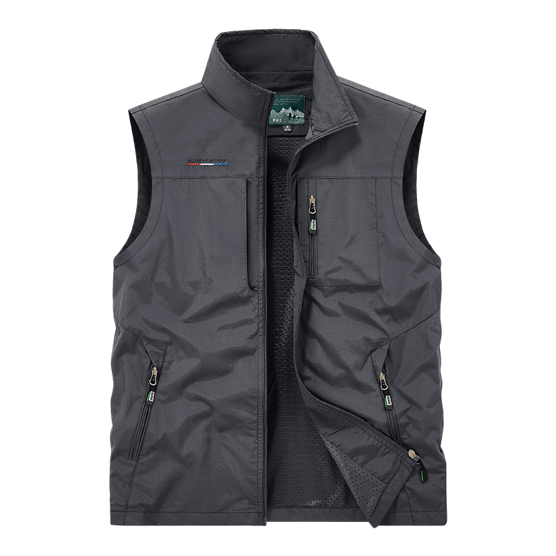 Rompi Pria Kerah Tegak untuk A - Fishing Vest Jacket ulasan dan harga
