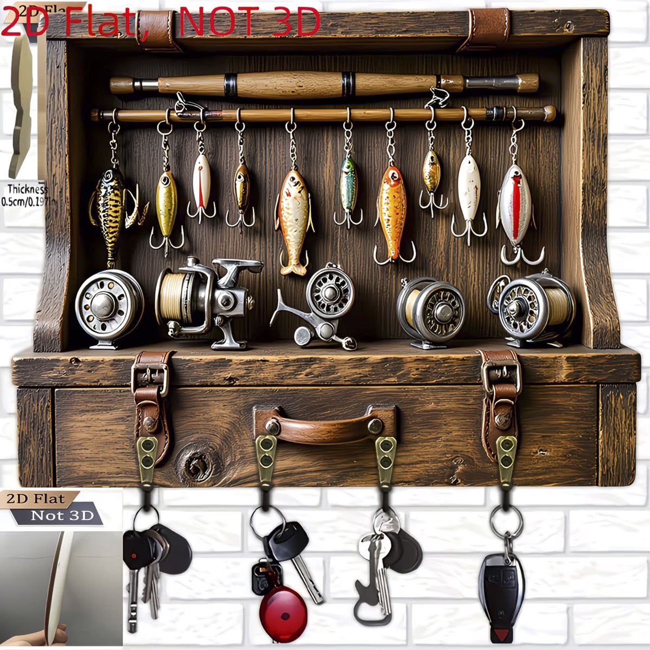 Gantungan Kunci Umpan Pancing  - Fishing Equipment And Accessories ulasan dan harga