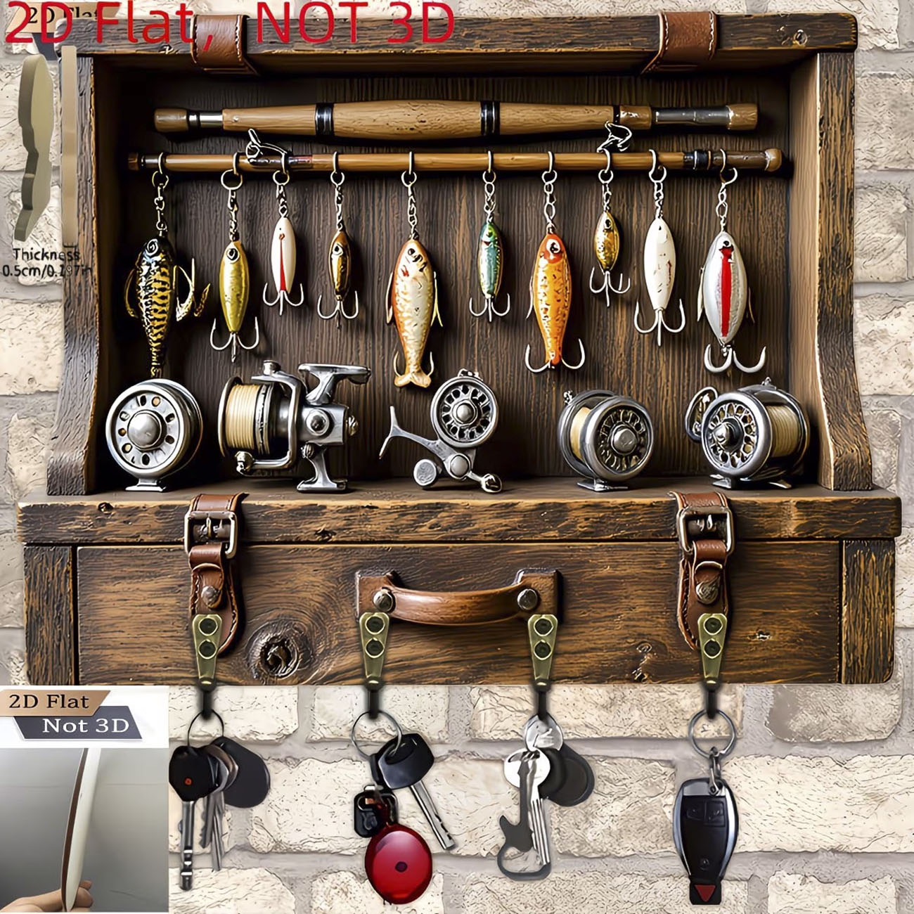 Gantungan Kunci Umpan Pancing  - Fishing Equipment And Accessories ulasan dan harga