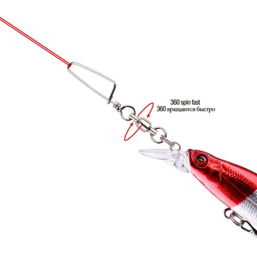 50 Buah Bantalan Bola Pancing  - Fishing Equipment Hook ulasan dan harga