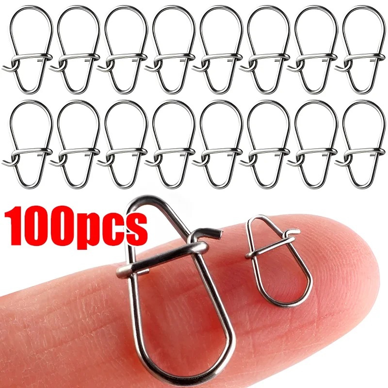 100 Buah Aksesori Klip Pengunc - Fishing Equipment Hook ulasan dan harga